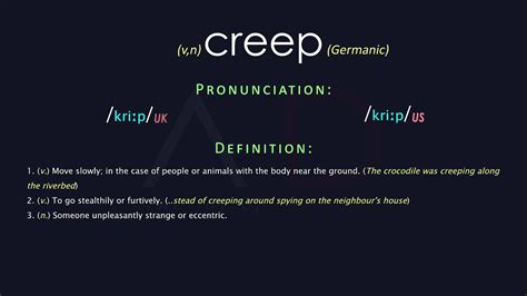 Creep Meaning .